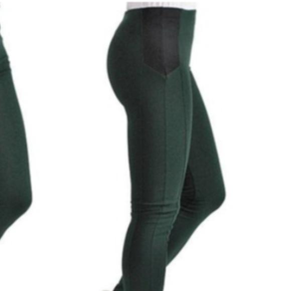 New Women's Top Stretchy olive Pants - Picture 2 of 3